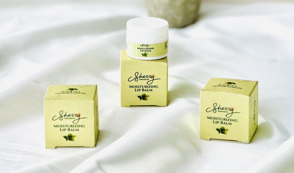 SherryOrganics's tweet photo. Have you copped our lip balm today ? 🤔

"Seal it with a smile! Our moisturizing lip balm – where hydration meets a touch of sweetness. Say goodbye to dry, and hello to irresistibly soft lips. 💋💫

 #LipCareEssentials #sherryorganics https://t.co/qhLbb6opvD