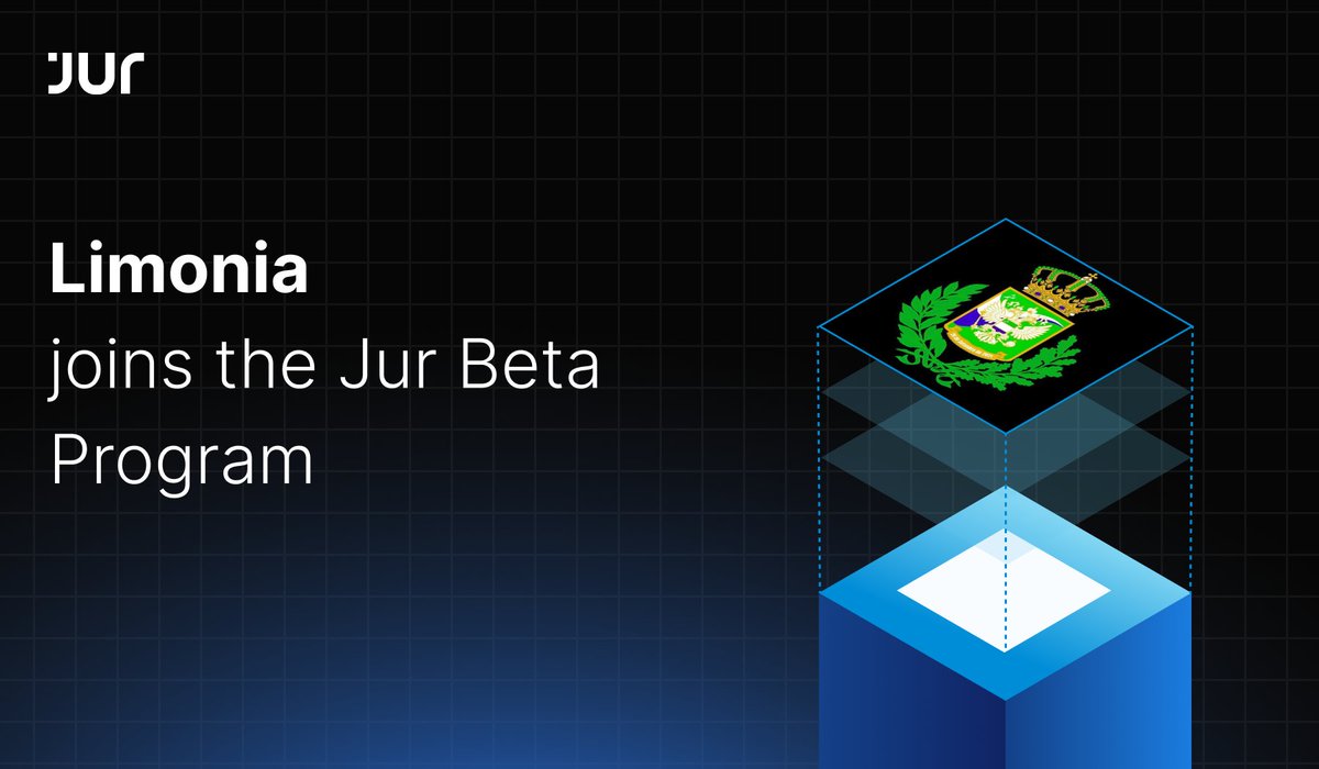 Welcome <a href="/govlimonia/">LimoDAO</a> to the #JurBetaProgram, driving the decentralized revolution for peace, freedom, and privacy! 🔥

#LimoDAO isn't just a #StartupSociety - it's a commitment to building a fairer world with better living standards and job prospects.💪🌐

Don't miss out on your