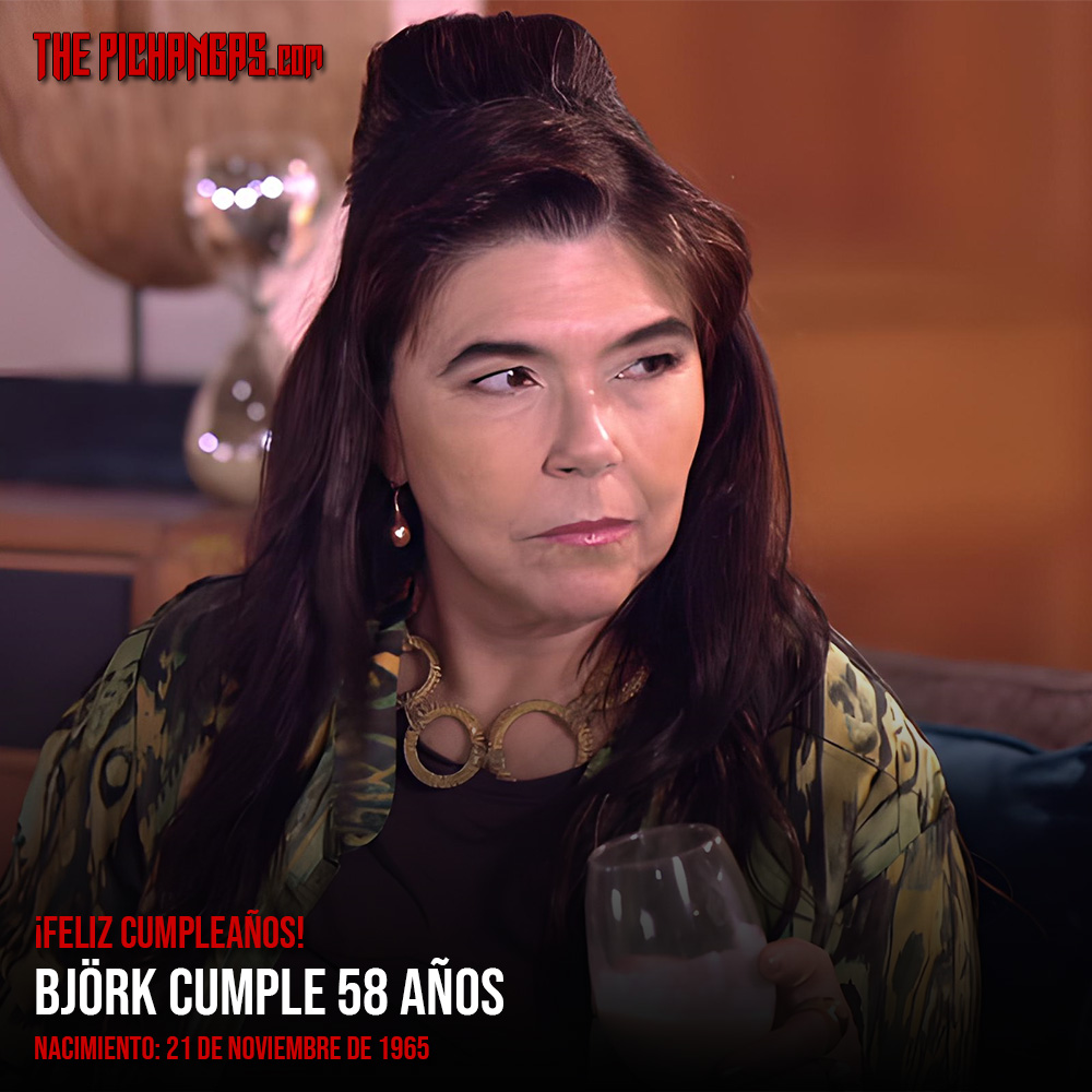 thepichangas's tweet photo. Hoy, 21 de noviembre, la cantante y actriz islandesa, Björk, cumple 58 años. ¡Felicidades! https://t.co/eUoeWop6C0