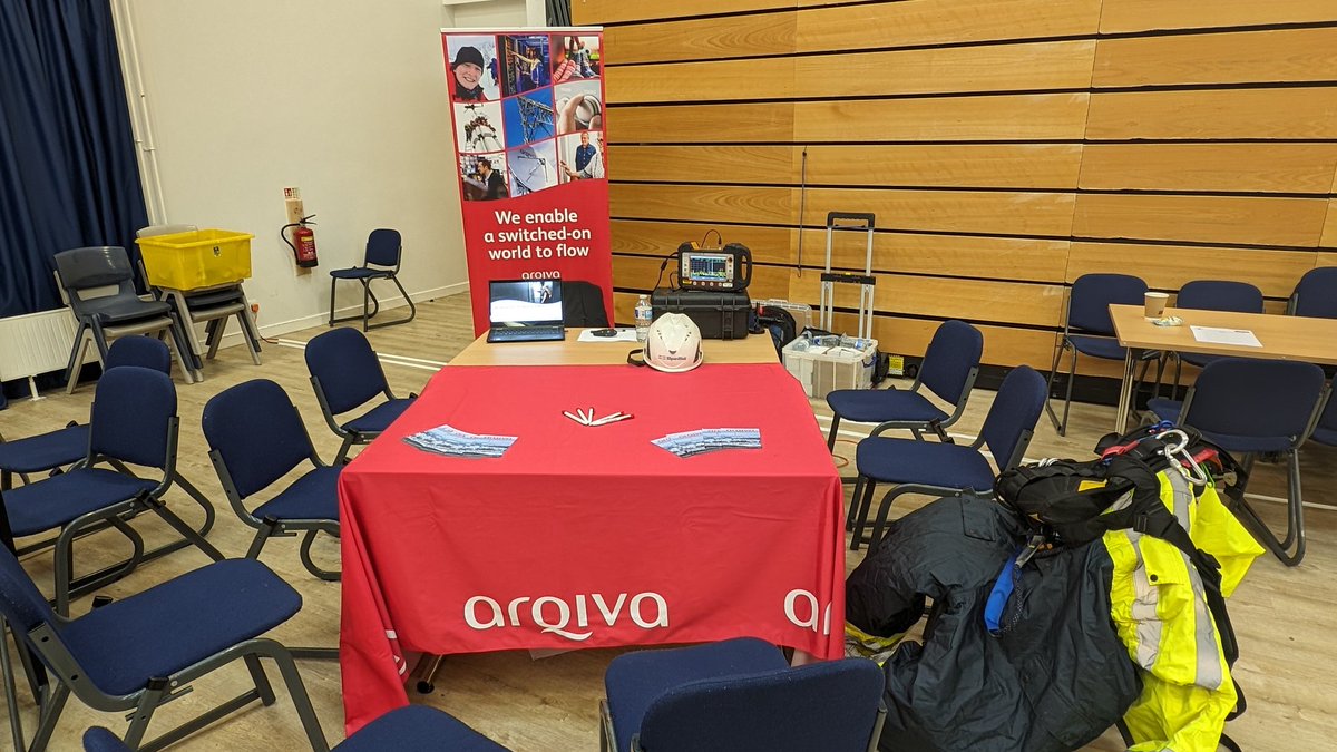 Always great to be back representing <a href="/arqiva/">Arqiva</a> at <a href="/WeatherheadHigh/">WeatherheadHigh</a> supporting their Year 10 careers fair.