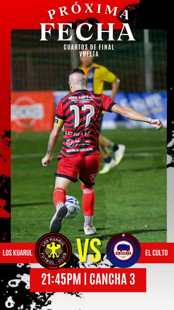 A DEJAR LA VIDA !!! 

nos vemos en el partido de vuelta, vamos por TODO 🔴⚫️

QUE SEA UNA ALEGRÍA!!!