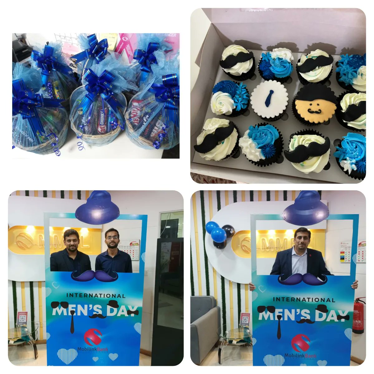 MobilinkBank's tweet photo. Celebrating International Men's Day at Mobilink Bank!
Our teams enjoyed a day filled with fun activities to honor and appreciate the incredible men who contribute their hard work and dedication to making #MobilinkBank thrive.
#MMBLDost #VEON #WIN #DigtalPakistan #IMD2023 https://t.co/JvzJueWjg5