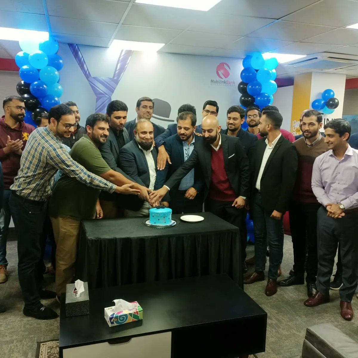 MobilinkBank's tweet photo. Celebrating International Men's Day at Mobilink Bank!
Our teams enjoyed a day filled with fun activities to honor and appreciate the incredible men who contribute their hard work and dedication to making #MobilinkBank thrive.
#MMBLDost #VEON #WIN #DigtalPakistan #IMD2023 https://t.co/JvzJueWjg5