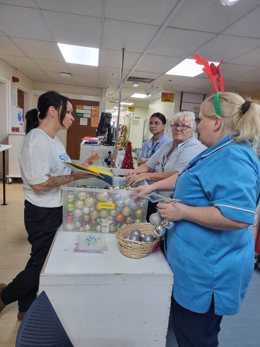 Wonderful discussion with the lovely team on Beeston, especially with the festive feel! #SWANrelaunch