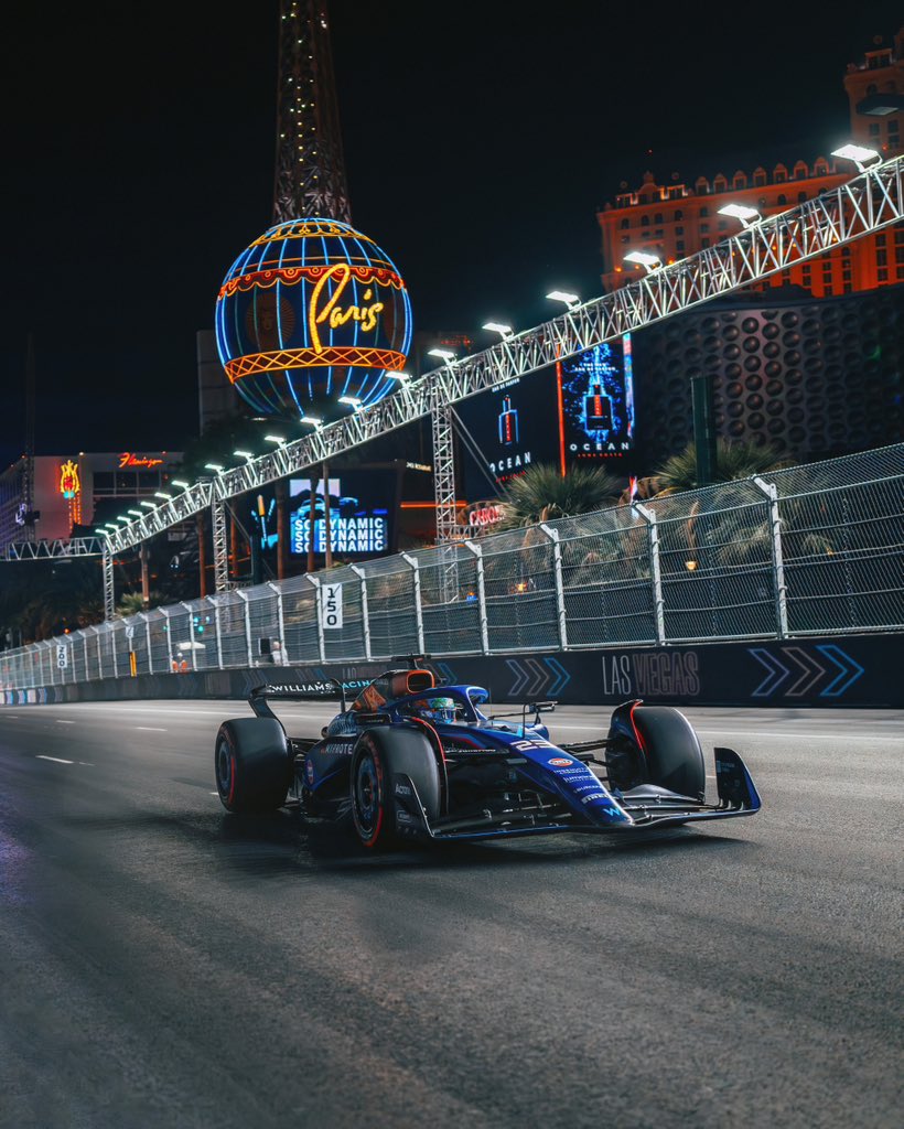 Richard Pardon (@richardpardon) on Twitter photo In true #LasVegas style, the grid was well and truly shuffled this weekend 🎲 #F1 #LasVegasGP <a href="/WilliamsRacing/">Atlassian Williams Racing</a> In true #LasVegas style, the grid was well and truly shuffled this weekend 🎲 #F1 #LasVegasGP <a href="/WilliamsRacing/">Atlassian Williams Racing</a>