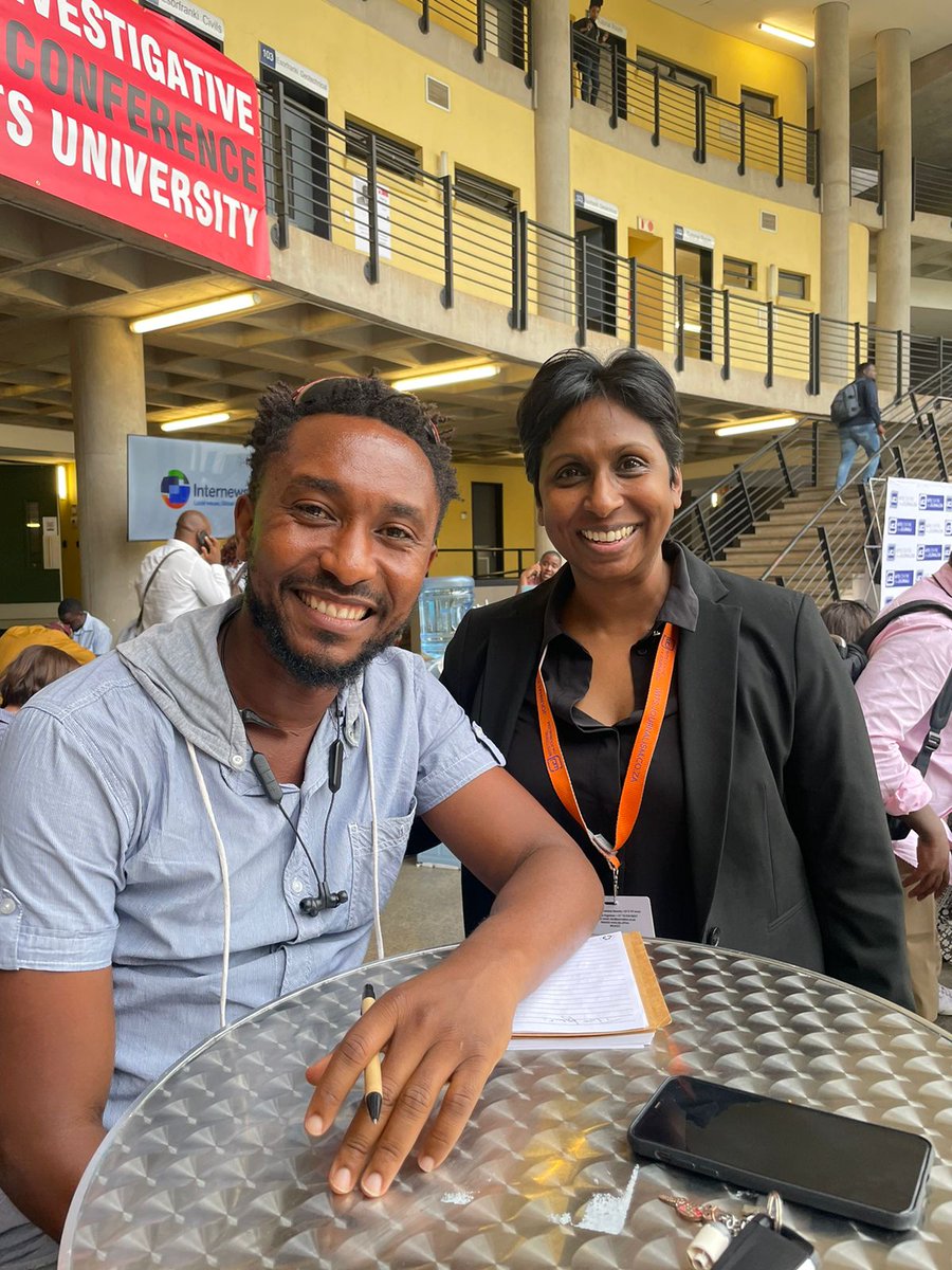 g_bukeyeneza's tweet photo. Great moment of discussion ( and some laugh) with the director of Wits Centre for Journalism in #Joburg on how to support journalism in the African Great Lakes region.

Thank you @DineshBalliah for your time.

#AIJC2023 @Journ_SA https://t.co/MGiiPpjXZ3