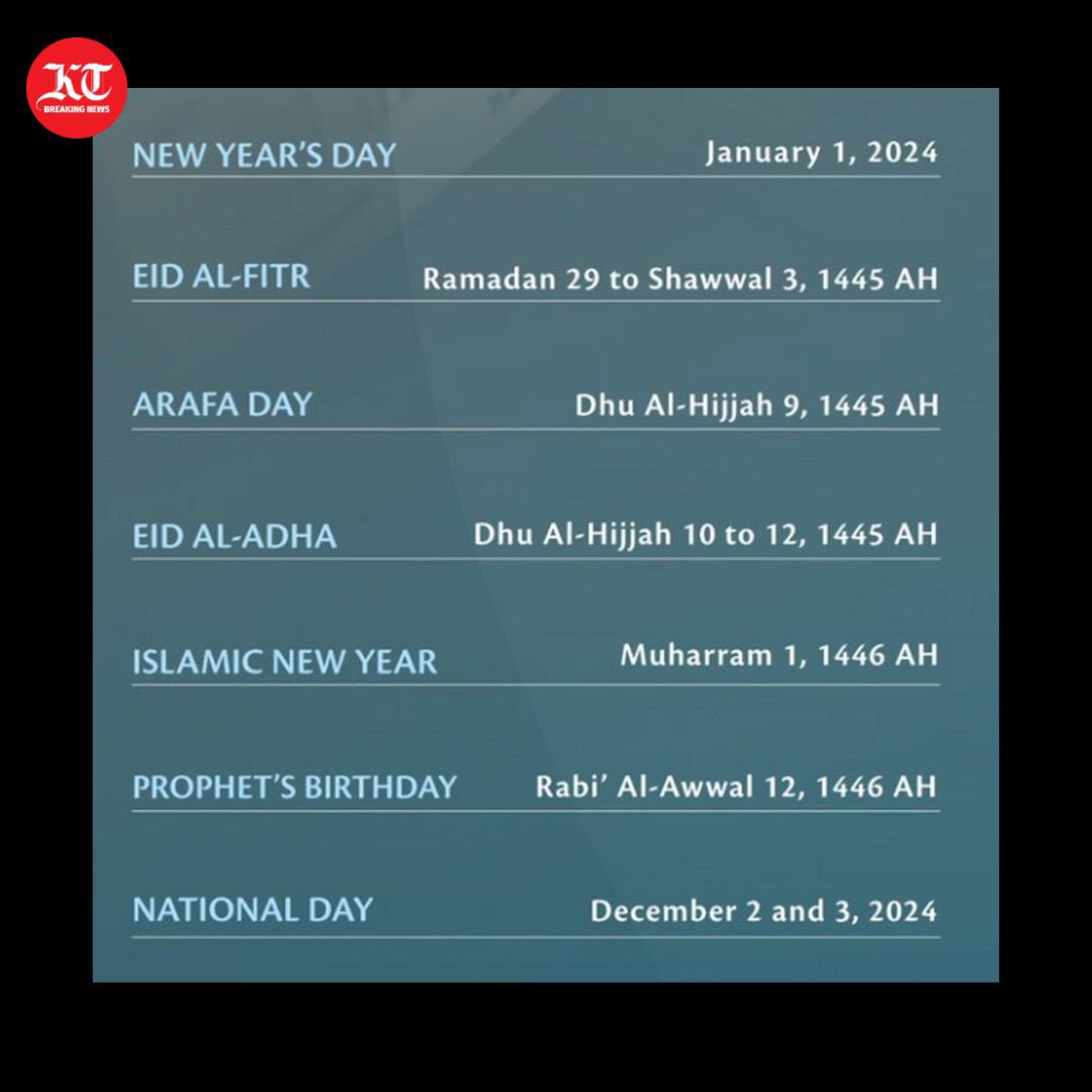 Uae Public Holidays 2024 Khaleejtimes Nevsa Adrianne Uae Holiday Calendar 2025