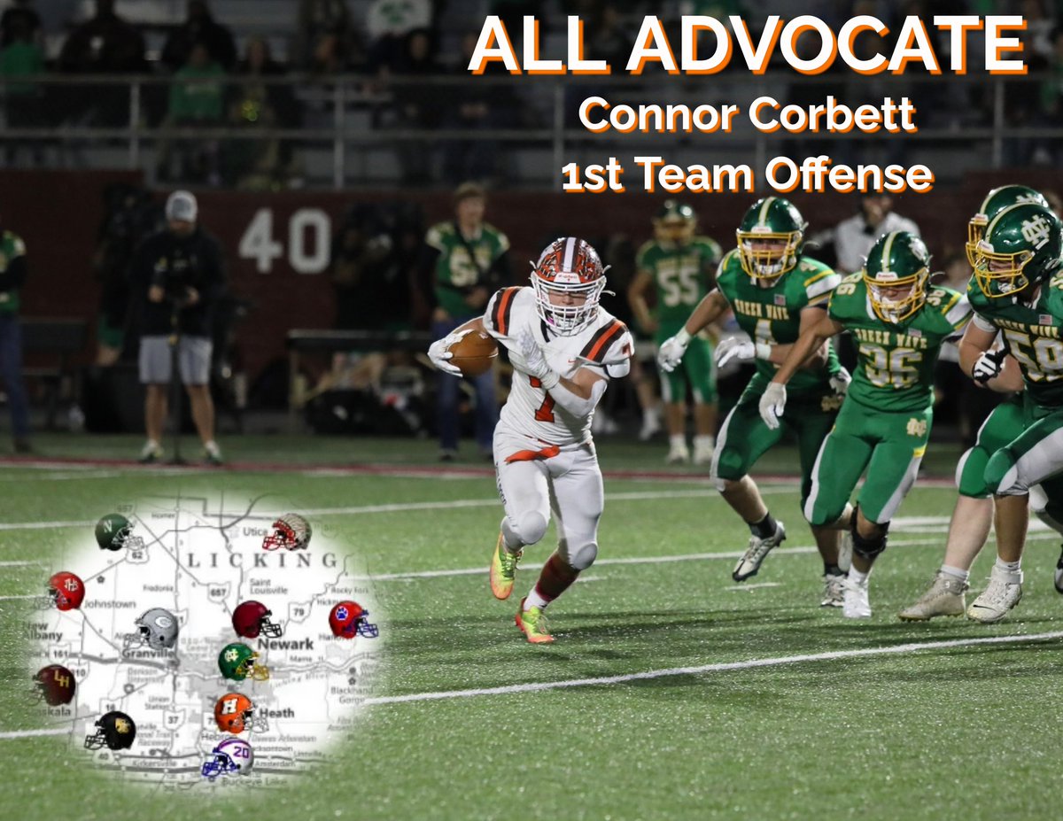 HEATHHSFOOTBALL's tweet photo. Congratulations Brayden Bayles, Connor Corbett, and Tannar Patterson on being named first team All Advocate! #itsagreatdaytobeabulldog #FOURward
@NewarkAdvocate @BraydenBayles @ConnorCorbett_7 @TanPatt0327
Check out the 2023 All-Advocate football team
https://t.co/VSc7pBKnn1 https://t.co/9lEtPHJ1vK