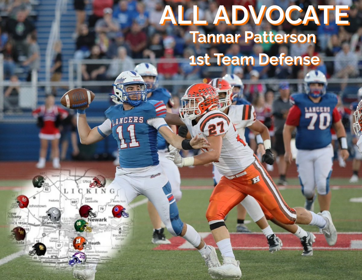 HEATHHSFOOTBALL's tweet photo. Congratulations Brayden Bayles, Connor Corbett, and Tannar Patterson on being named first team All Advocate! #itsagreatdaytobeabulldog #FOURward
@NewarkAdvocate @BraydenBayles @ConnorCorbett_7 @TanPatt0327
Check out the 2023 All-Advocate football team
https://t.co/VSc7pBKnn1 https://t.co/9lEtPHJ1vK