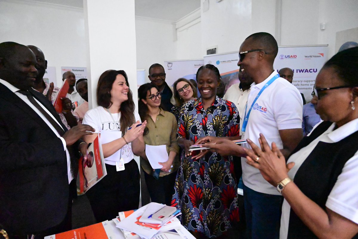 WVRwanda's tweet photo. The #SSTLearningEvent attendees participated in a gallery walk where WASH, Child Protection & Education & Resilience & Livelihoods technical programmes interventions were showcased. @WVRwanda also shared the achievements that have so far been attained in the FY2021-2025 Strategy. https://t.co/5wzJmTJQ3b