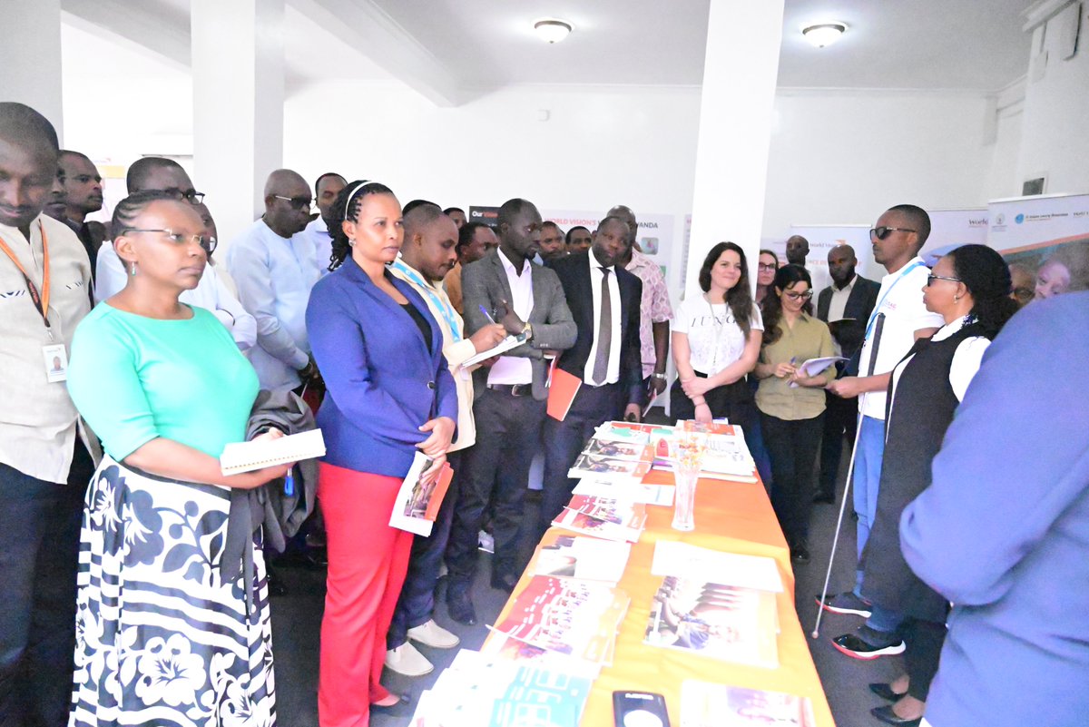 WVRwanda's tweet photo. The #SSTLearningEvent attendees participated in a gallery walk where WASH, Child Protection & Education & Resilience & Livelihoods technical programmes interventions were showcased. @WVRwanda also shared the achievements that have so far been attained in the FY2021-2025 Strategy. https://t.co/5wzJmTJQ3b