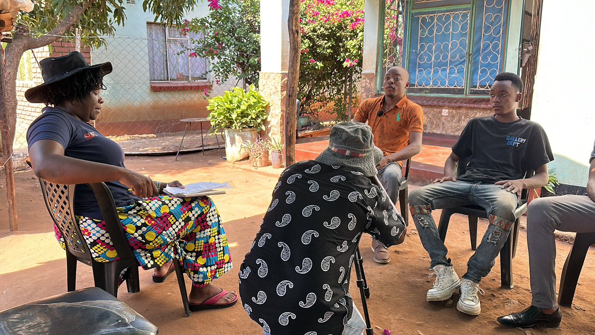 PlanZimbabwe's tweet photo. We are in Chiredzi documenting one of our successful interventions to curb GBV in Chiredzi Urban. The TOOSE project is implemented at household level and today we get feedback from the various households who have benefited. #Toose #GBV @WFP_Zimbabwe @UKaid @FCDOGovUK https://t.co/rB6RZEb9ar