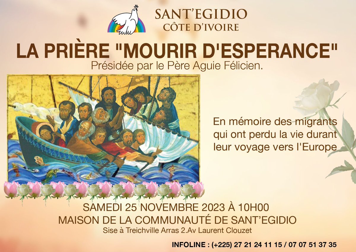 Saye_Ange's tweet photo. En mémoire aux migrants qui espéraient arriver en Europe ! https://t.co/3hJevKR2kP