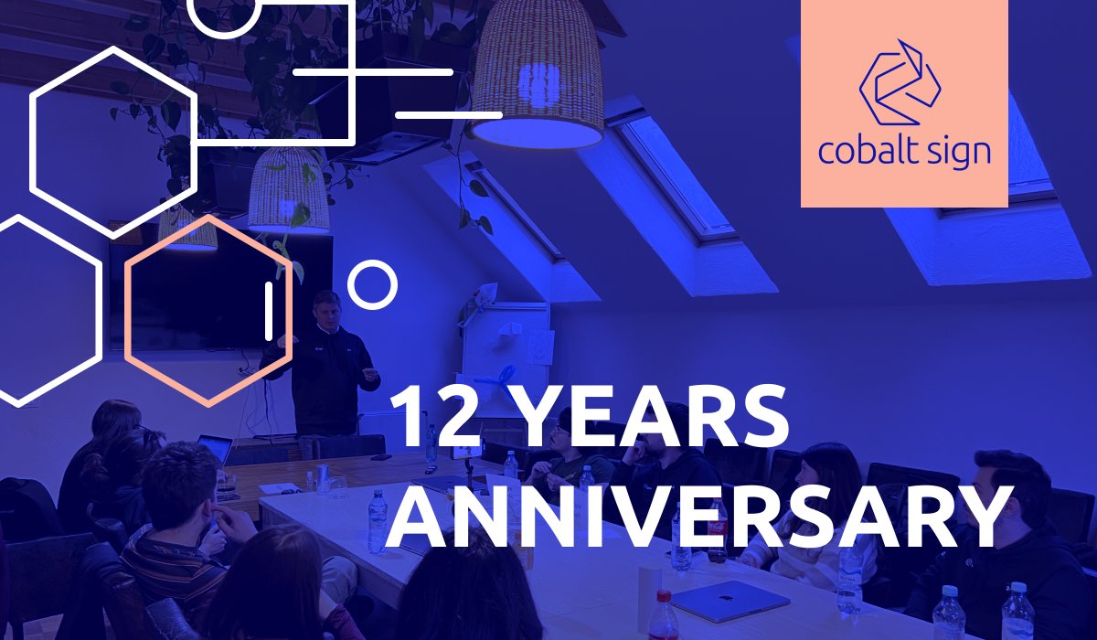 CobaltSign's tweet photo. Happy birthday to us! 🎂
Today marks 12 years since we started our app development company with a passion for technology and innovation. We are grateful for all the projects we worked on, the clients we collaborated with, the partners we supported, and the team we built. https://t.co/GzwHlQTSsD