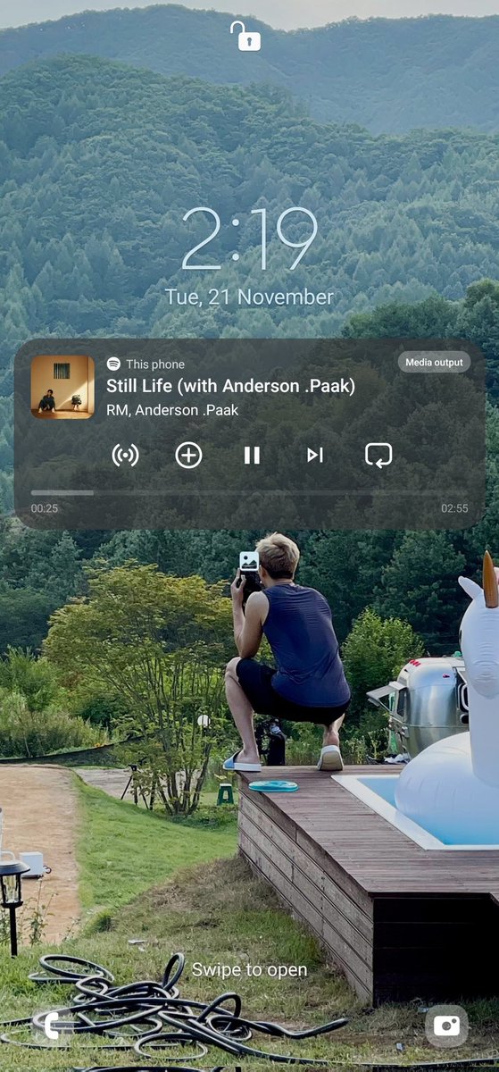 InsfiredARMY's tweet photo. #StillLife_RM
#IndigoTo1M
#Indigo_1Year_Soon 💜 https://t.co/jm80mscuET