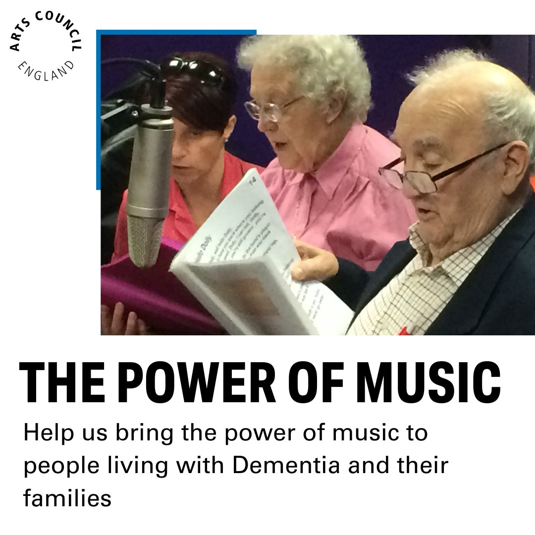 Arts Council England (@ace_national) on Twitter photo The Power of Music 🎵 🧠
Many studies have shown the benefits of music for our health and wellbeing, especially in supporting people living with conditions like Dementia. 
That’s why we’re investing in the Power of Music fund.
🔗socialprescribingacademy.org.uk/the-power-of-m… The Power of Music 🎵 🧠
Many studies have shown the benefits of music for our health and wellbeing, especially in supporting people living with conditions like Dementia. 
That’s why we’re investing in the Power of Music fund.
🔗socialprescribingacademy.org.uk/the-power-of-m…