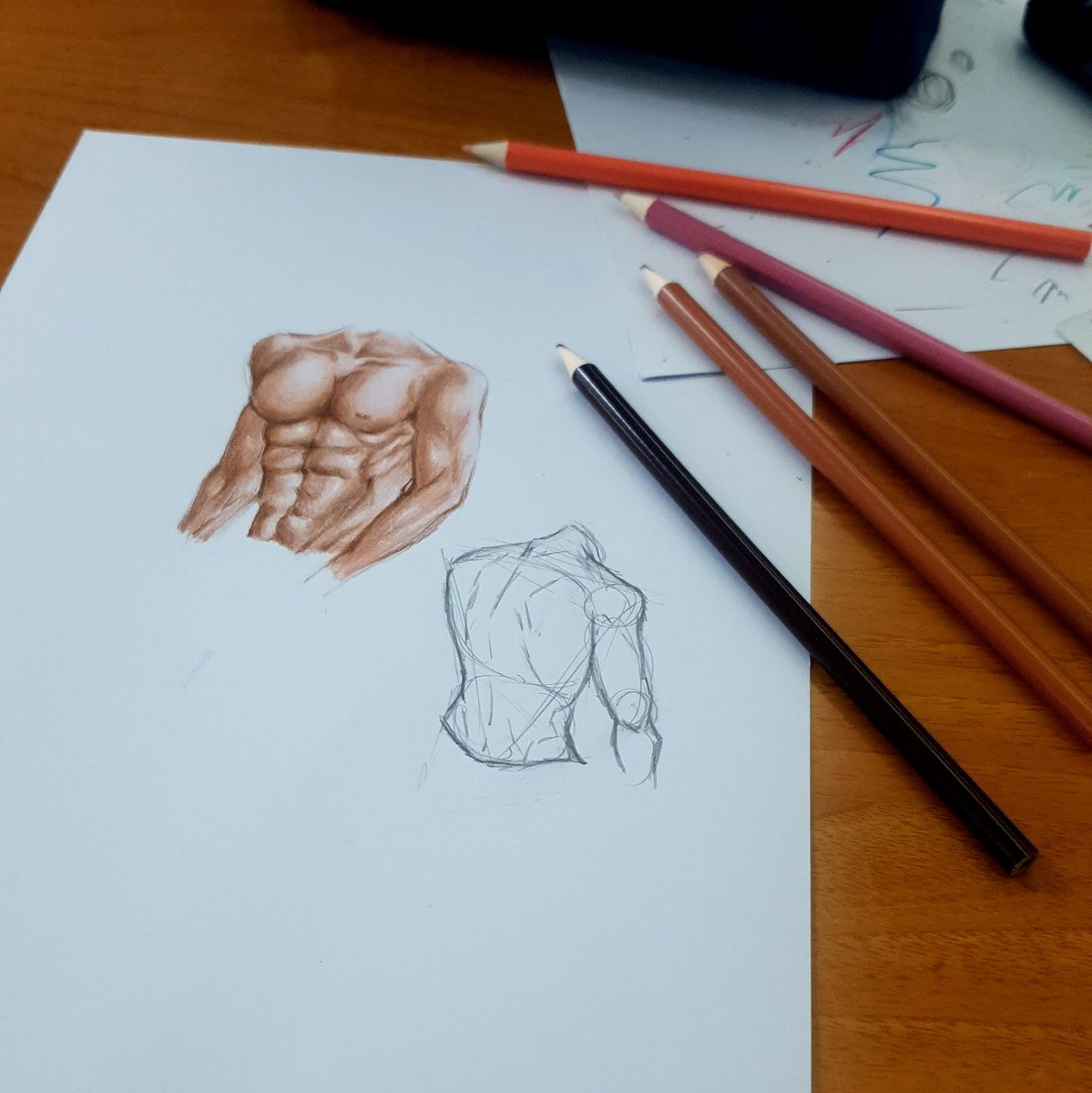 butter_almamon's tweet photo. Drew ✨abs✨ at the school library, I was trying my new set of cored pencils that are cheaper than prismacolor so yeah worth it💛
(260 pcs Brutfuner - Php 1.3k)

#art #artwork #artist #abs #brutfuner #artmoots #support #artistsupport #ArtistOnTwitter https://t.co/EpHdiwjmvc