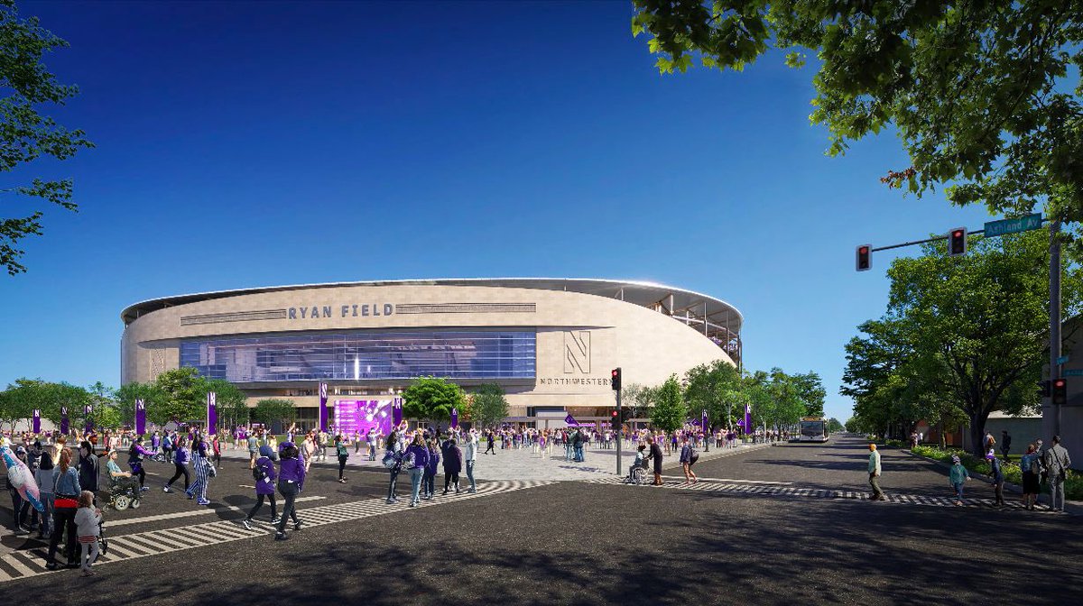 FOS's tweet photo. After six hours of debate, Northwestern’s $800M stadium project has been approved by Evanston City Council.

Work is expected to begin immediately. https://t.co/2uYGasiIHB