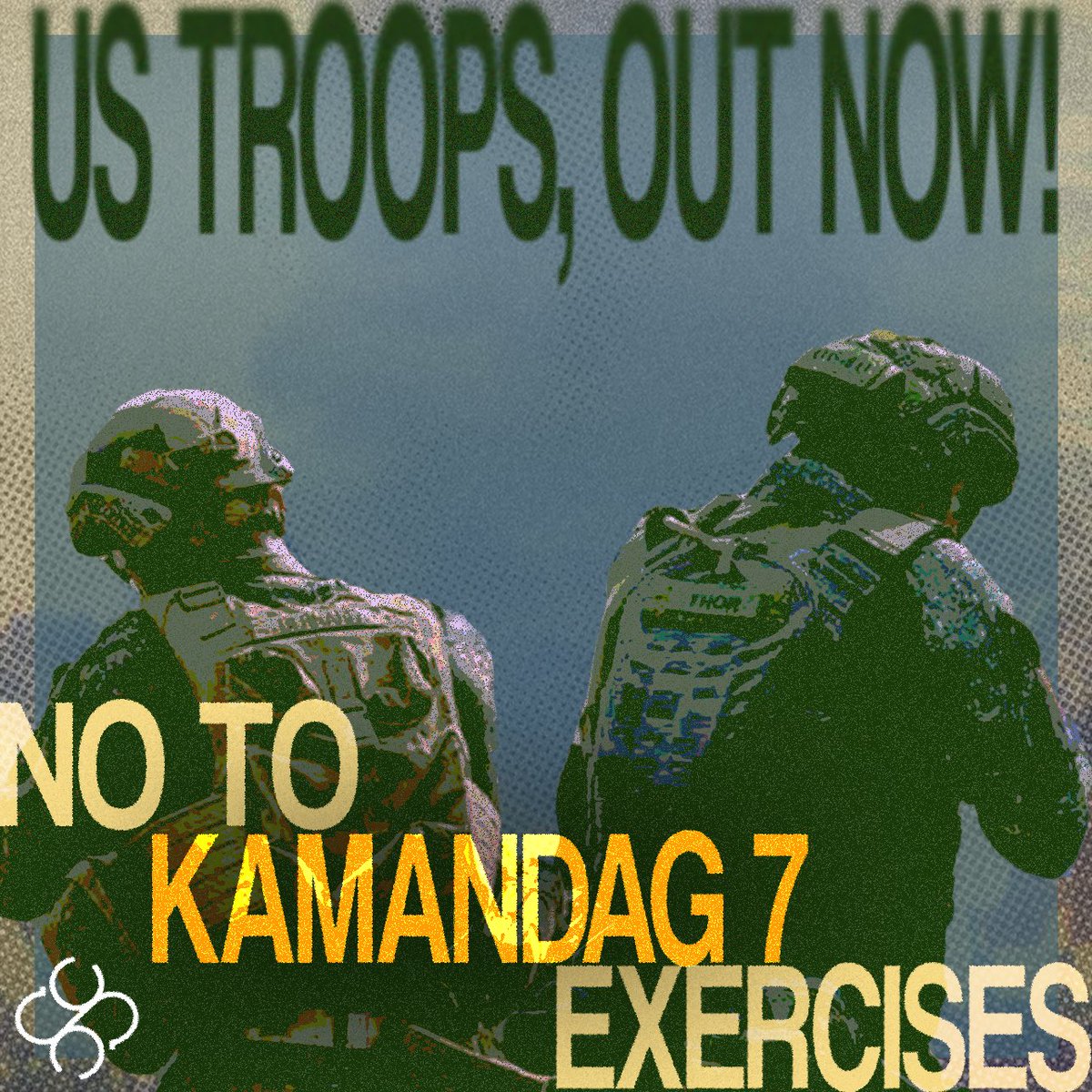 upcssc's tweet photo. US troops, out now! No to KAMANDAG Joint Military Exercises!
Sa pagtatapos ng ikapitong Kaagapay ng mga Mandirigma Ng Dagat (KAMANDAG) Joint Military Exercises, patuloy nating labanan ang militarisasyon at panghihimasok ng US!
#JunkEDCAVFA
#USTroopsOutNow
#NoToMilitarization https://t.co/YMrpOkx48r