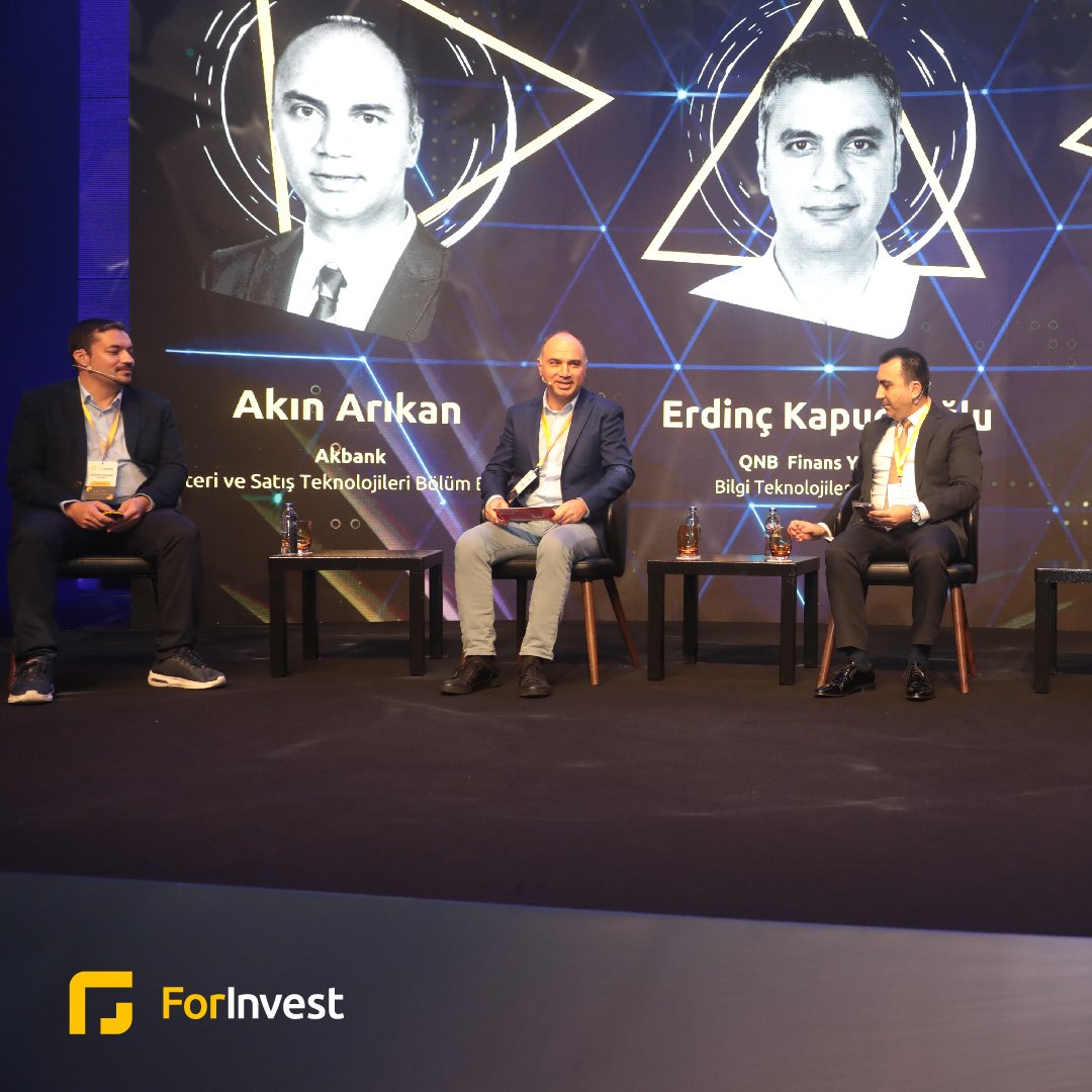 ForInvestCom's tweet image. Yatırım teknolojilerinin yakın geleceğine, Abidin Sunar moderatörlüğünde gerçekleşen Futurescape panelimizde tanık olduk.

Panele katılan tüm konuşmacılara yatırımın geleceğine ışık tuttukları için çok teşekkür ederiz.

#ForInvest #InvestTech #ForInvestInvestTechSummit2023