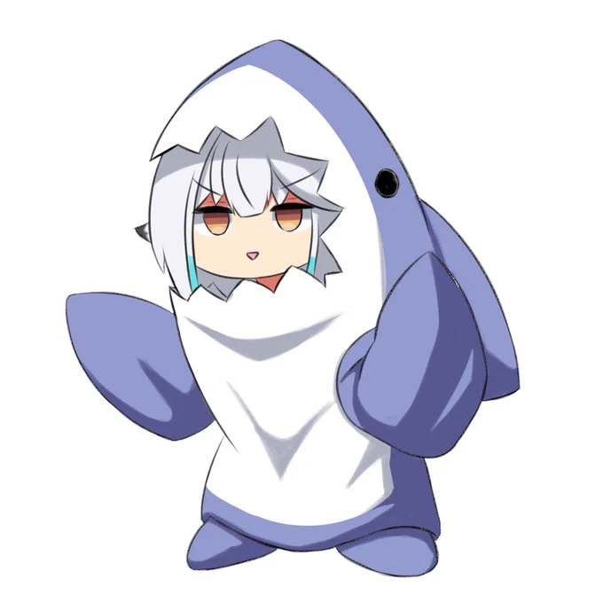 サメ森さん#えまえっと 