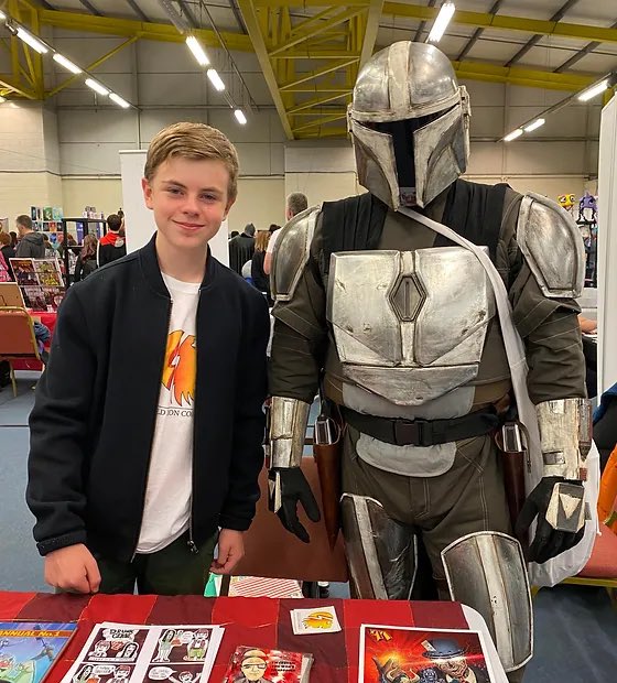 scotcomicsday's tweet image. Drew Marr of Gold Lion comics will be at Dunfermline Comic Art Fair on Saturday. Starting in #comics from a young age, the Dundee based writer and artist has published his own series, The Rehabilitation of Dr Eye, and had work in comics published by @The77Ltd. #scbd