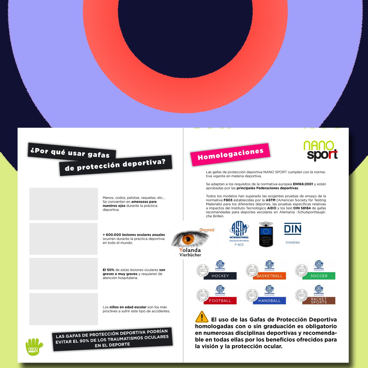 opticaiterapia's tweet photo. La pràctica d'esport és quelcom habitual dels nostres infants i  adolescents. És de vital importància que durant la pràctica, portin la seva prescripció òptica, per gaudir  d'una visió perfecta i solvent.
Visiteu-nos i us assessorarem per assolir la millor solució en cada cas. https://t.co/t81lcClN1y