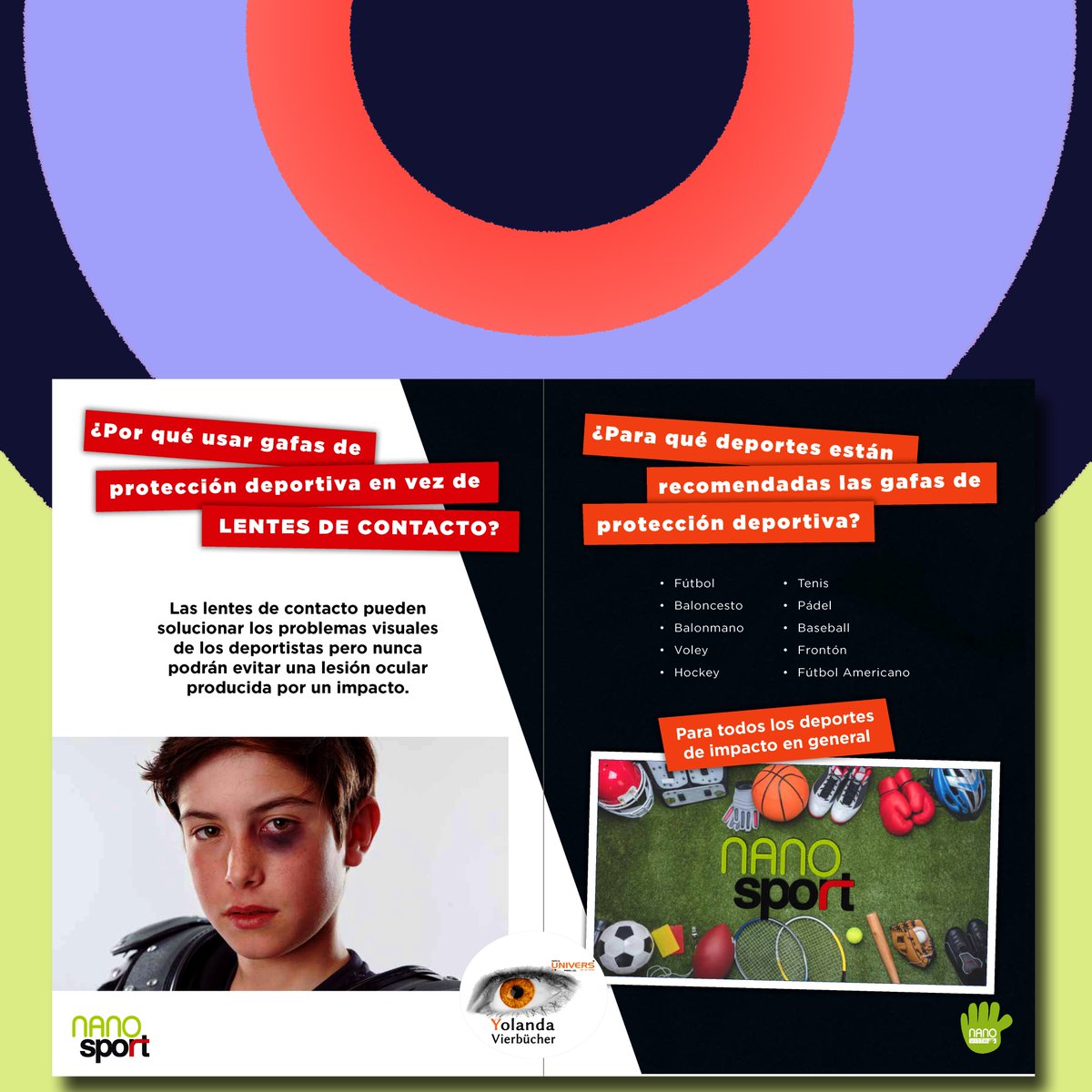opticaiterapia's tweet photo. La pràctica d'esport és quelcom habitual dels nostres infants i  adolescents. És de vital importància que durant la pràctica, portin la seva prescripció òptica, per gaudir  d'una visió perfecta i solvent.
Visiteu-nos i us assessorarem per assolir la millor solució en cada cas. https://t.co/t81lcClN1y