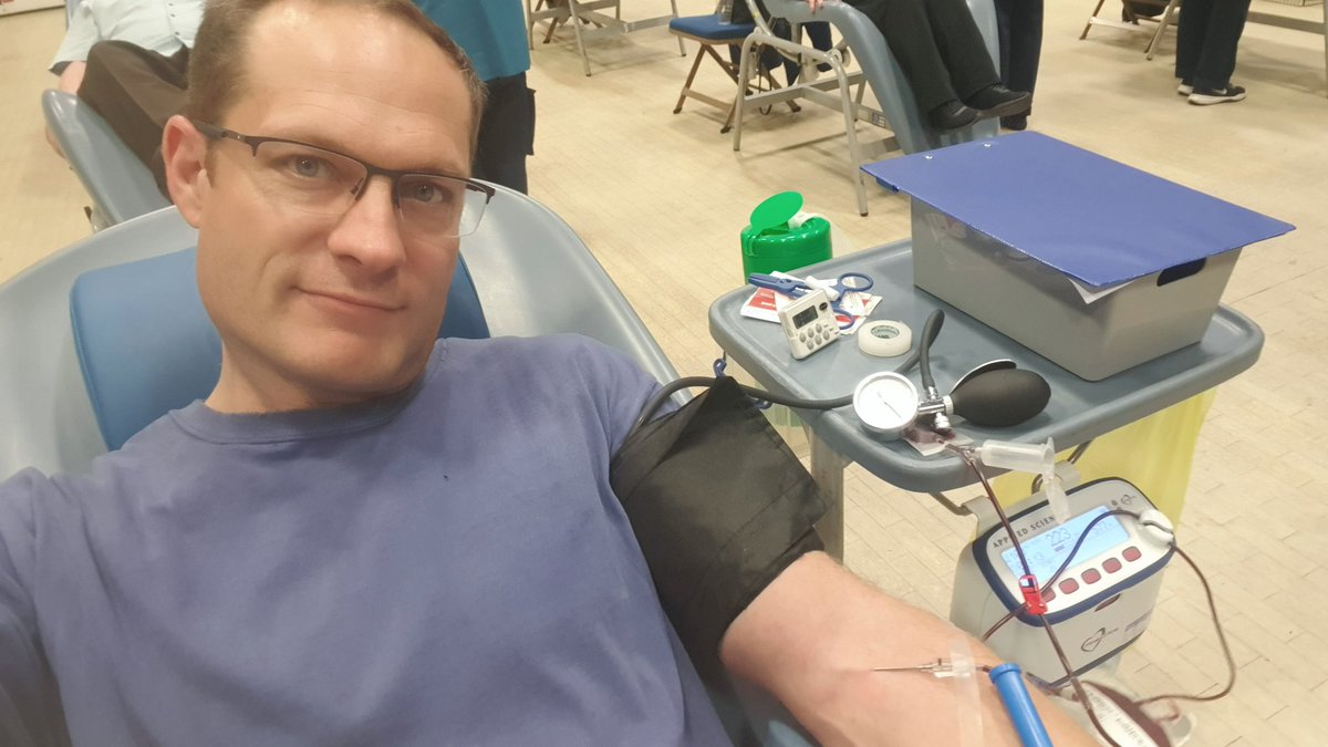 Number 38 in the bag. Thanks for <a href="/NHSBT/">NHS Blood+Transplant</a> for the super hospitality once again.
