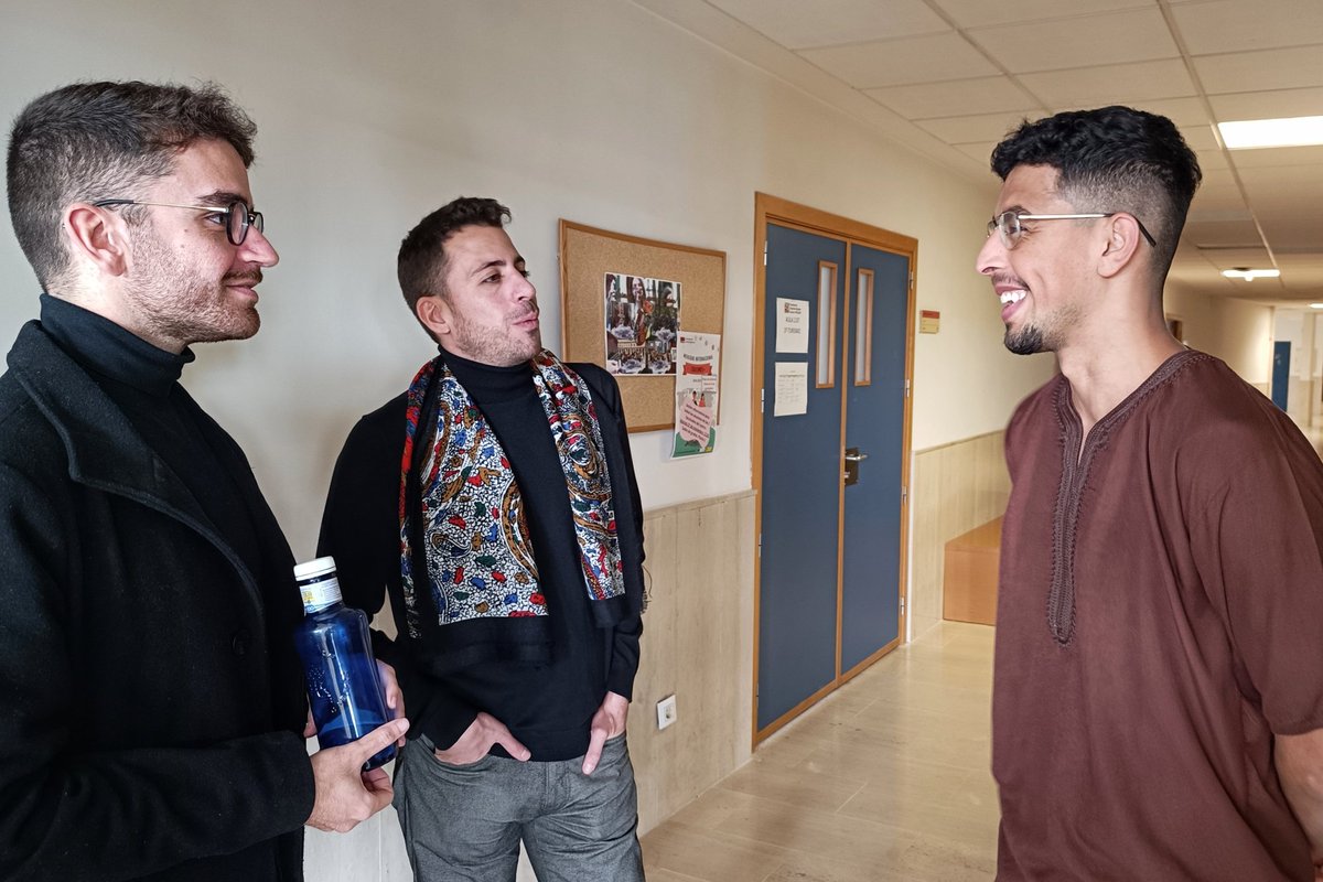 Con las conversaciones con Andrés Garo y Yousef Taki, finalizamos está intensa mañana de grabaciones en #CTEDuclm para <a href="/Bio_fronteras/">Congreso Biopolítica y Fronteras. UCLM-Cuenca</a> #biofronteras