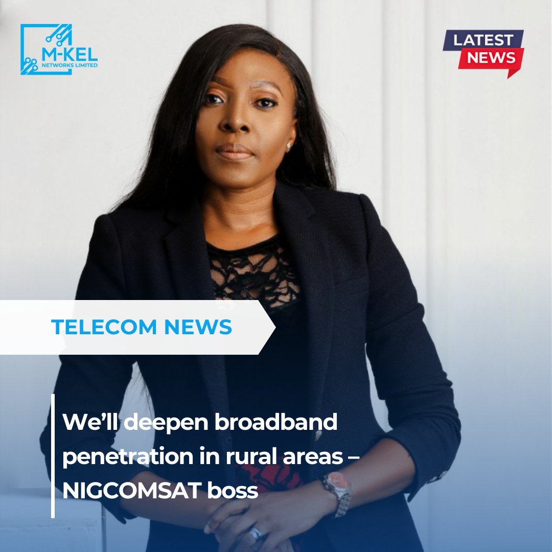 mkelnetworks's tweet photo. The Nigerian Communications Satellite Ltd. (NIGCOMSAT) says it will further deepen broadband penetration in the rural and undeserved areas of the country using satellite. Read more https://t.co/LdyBx31yBx
#TelecomNewsNG #TelecomTrends #ConnectWithMKEL https://t.co/iL5wd56yiv