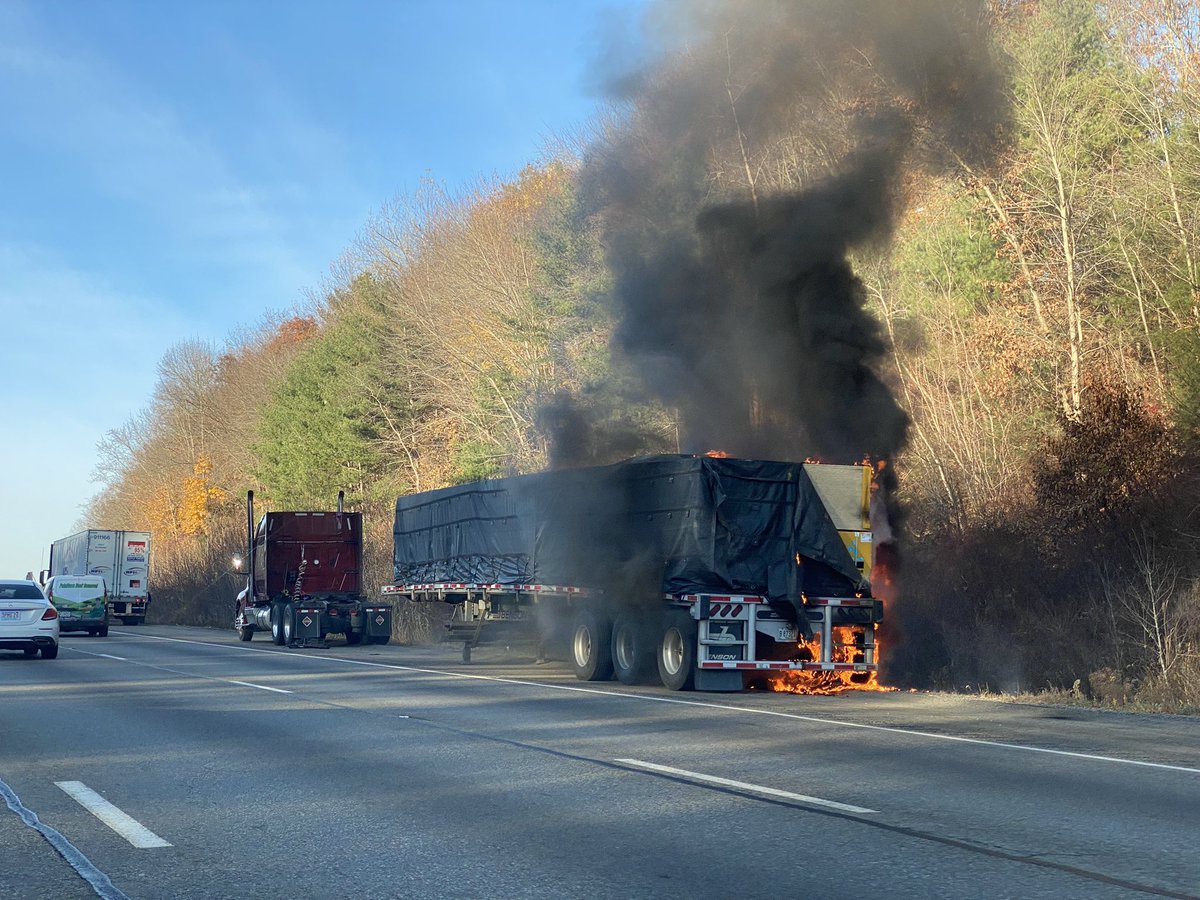 Mass Turnpike right now… crazy!