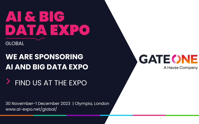 We're excited to be sponsoring this year's @ai_expo world series in London Gate One Partner Umbar Shakir will also be speaking on how businesses can make sure they're landing value from AI & what meaningful AI really means Register to attend here: ai-expo.net/global/pass-ty…