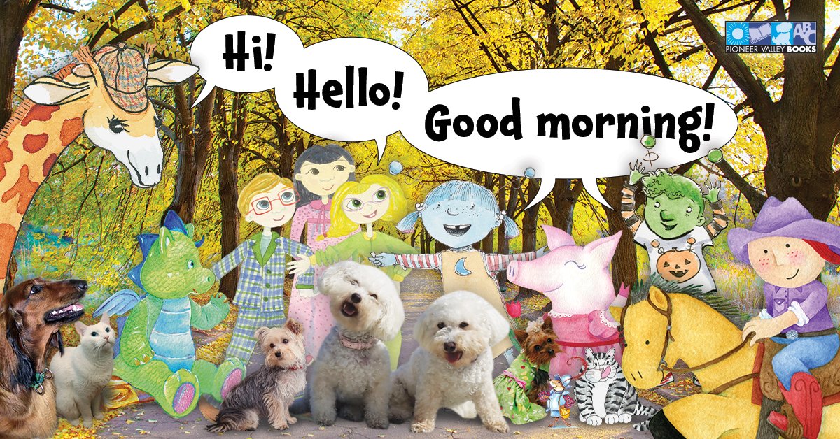 Today is World Hello Day, all about kindness and the power of connecting with others near and far. Kindness is a core value at Pioneer Valley Books. We hope you'll join our friends in extending a kind 'hello'! 

Learn more about our core values at pioneervalleybooks.com/pages/about