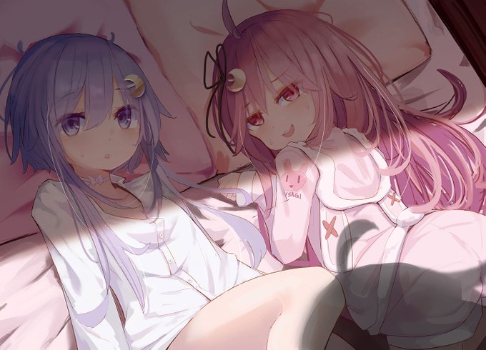 #見た人も無言で姉妹を上げる 