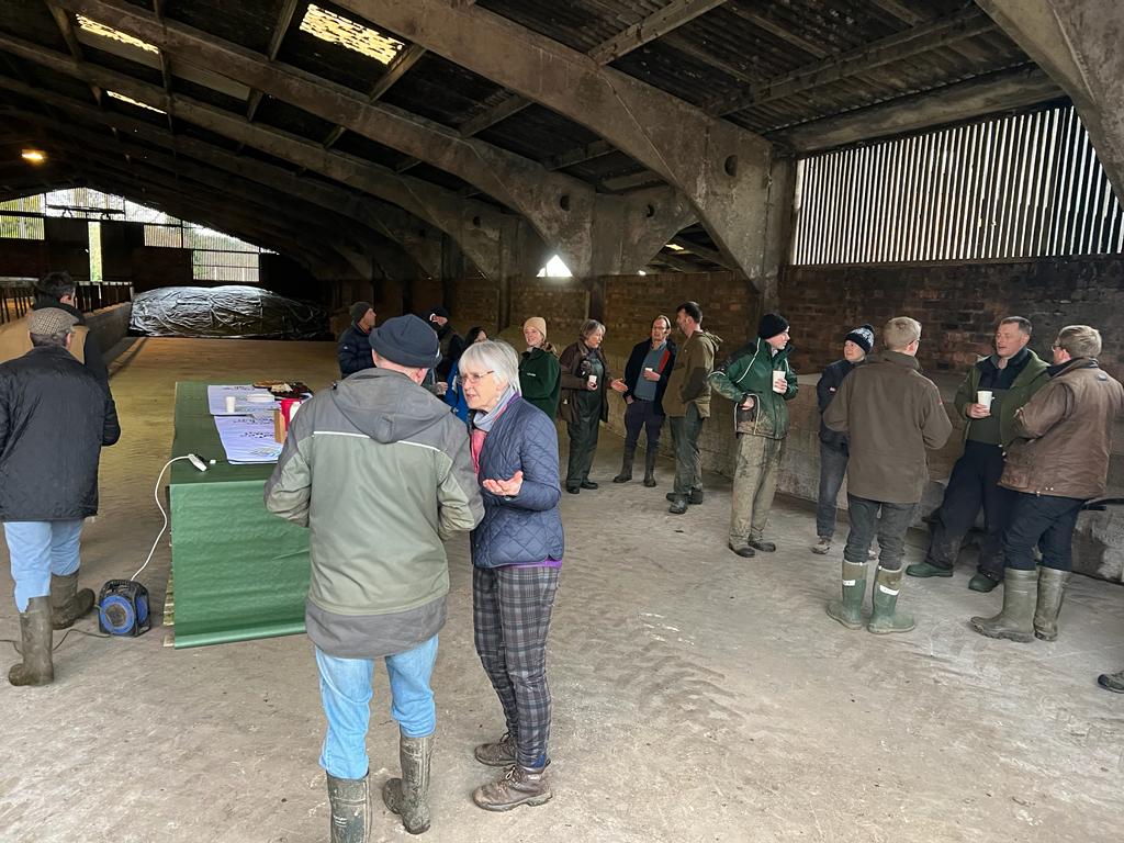 FarmCO2Toolkit's tweet photo. ๐And they're off!
A truly FANTASTIC turnout for today's farm walk with 2023 Carbon Farmer of the Year winner Doug Christie at his farm near Leven in #Fife to learn about his strategy to reduce farm #GHGemissions has benefitted his business๐
#CFOTY #scottishfarming https://t.co/EvlLtF40Qe