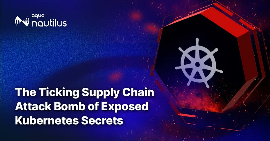 🚨 Exposed #Kubernetes secrets pose a significant risk, impacting top blockchain &amp; Fortune 500 companies. 

From the mismanagement of Kubernetes Secrets to the inefficacy of common scanners, this read sheds light on the ticking supply chain attack bomb.

Learn more ➡️