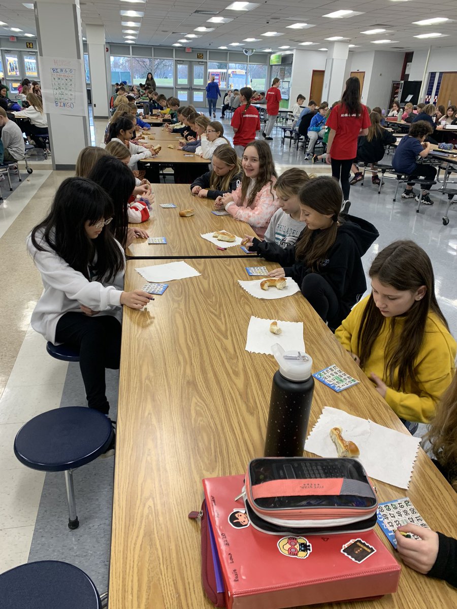 Starting the day at The Point with SWPBIS reward bingo! These students are awesome and well deserving!