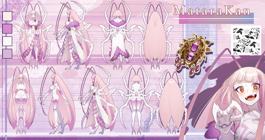 Sakaki Kanae Reference sheet by Tohkatana -- Fur Affinity [dot] net