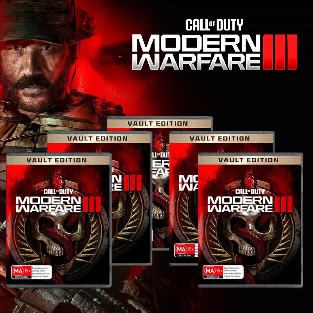 MW3 • Vault Edition • Giveaway 

How to Enter: 
Follow • Like • Repost

Comment Below:
PS • XBOX • PC

#CallofDuty #MW3 #MWIII