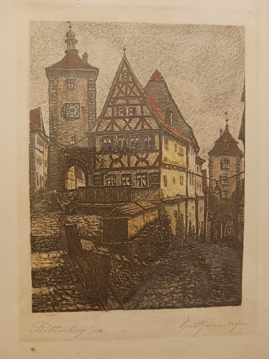 jarroyo765's tweet photo. Art by: Ernst Geissendorfer Signed Colored Etching #art #artist
#fineart #painting #etching https://t.co/AiJB34g9Co