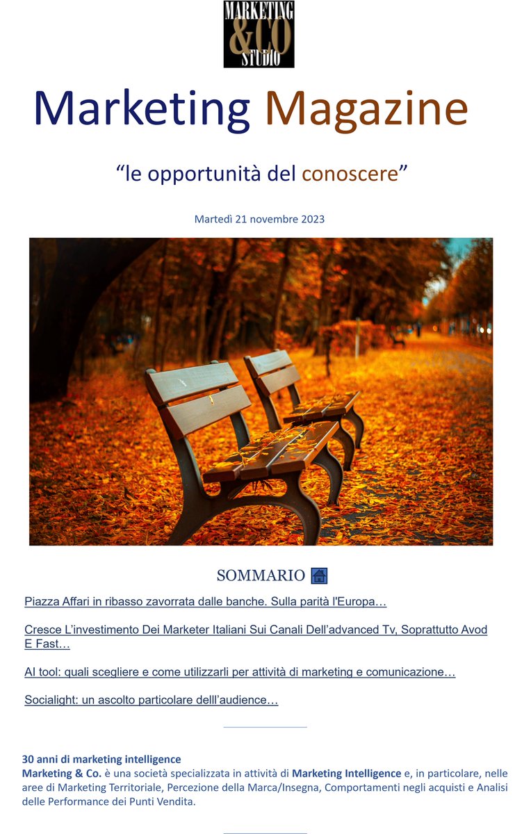 MarketingCo1990's tweet photo. Mai perdere le opportunità, soprattutto di conoscere...
https://t.co/BlIvbqLPXS https://t.co/Id7OjU1Sc8