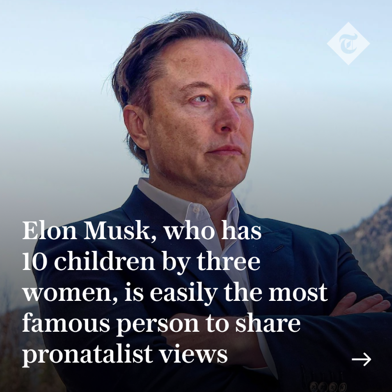 Telegraph's tweet photo. Pronatalism has been gaining currency in Silicon Valley and the wider tech industry, Elon Musk included. Here's why.