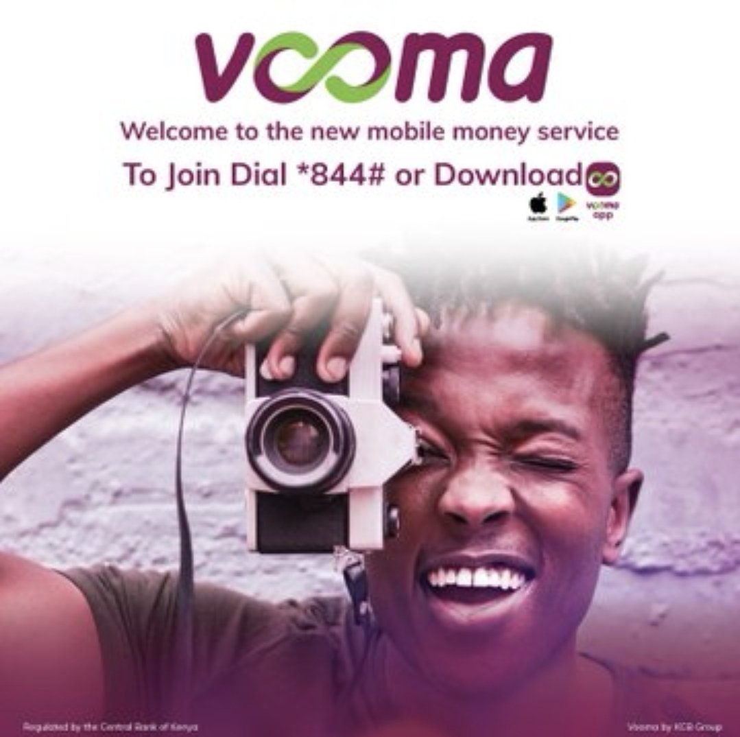 Guys, #VoomaLikeThis by Dialling *844# and follow the easy steps to join Vooma or Download the VOOMA App on playstore or IOS App store to register. You can load cash to your Vooma wallet via KCB account across its branches, M-pesa,T-kash or KCB account through Vooma app @VoomaApp