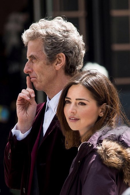 ✨'All of time and space.' ✨

My top favorite bts with Peter and Jenna keeps going to this one during filming of #FaceTheRaven (June 10, 2015). Love it. 😍💕 Taken by Matthew Horwood (Getty Images). #DoctorWho #PeterCapaldi #TwelfthDoctor @Jenna_Coleman_ #ClaraOswald #Doctor60
