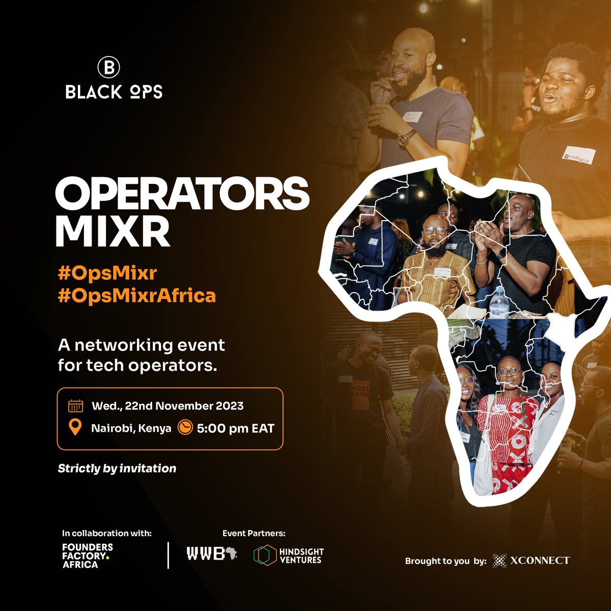54collective_vc's tweet image. Nairobi tech operators, this one&apos;s for you! 🇰🇪

🚨 If you haven&apos;t seen @_GeraldBlack&apos;s generous invite to the upcoming Operators Mixr, this is your reminder 🔥

Limited spots available, RSVP here: ✅ bit.ly/49JlEkb… ⬅️

#FFAcommunity #TechOperatorsMixr #OpsMixrAfrica