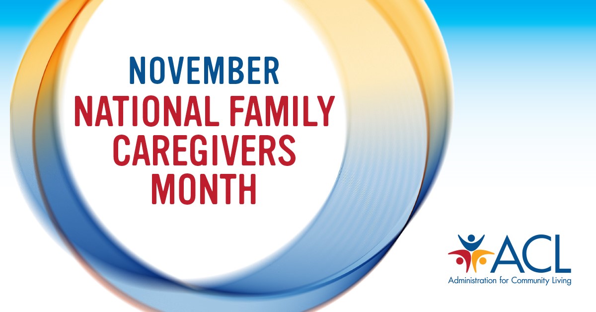 Read our blog post, 'Supporting Family Caregivers: A Key Issue for ACL and for Our Time,' by ACL’s Alison Barkoff, as we celebrate #NationalFamilyCaregiversMonth & recognize family caregivers as the backbone of the nation's system of long-term care: acl.gov/news-and-event…