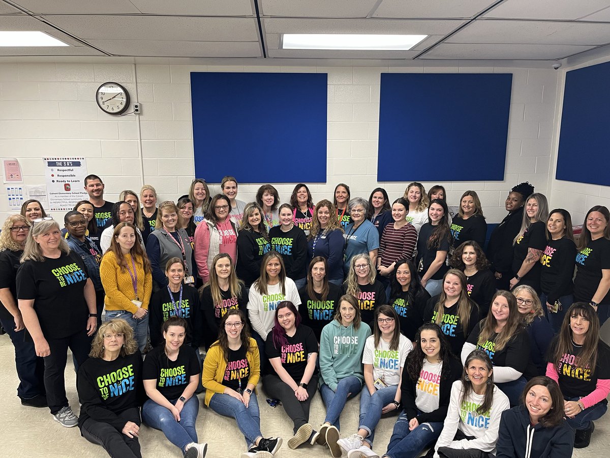 CES__Principal's tweet photo. At CES we Choose To Be Nice! https://t.co/twcnO6bJIQ