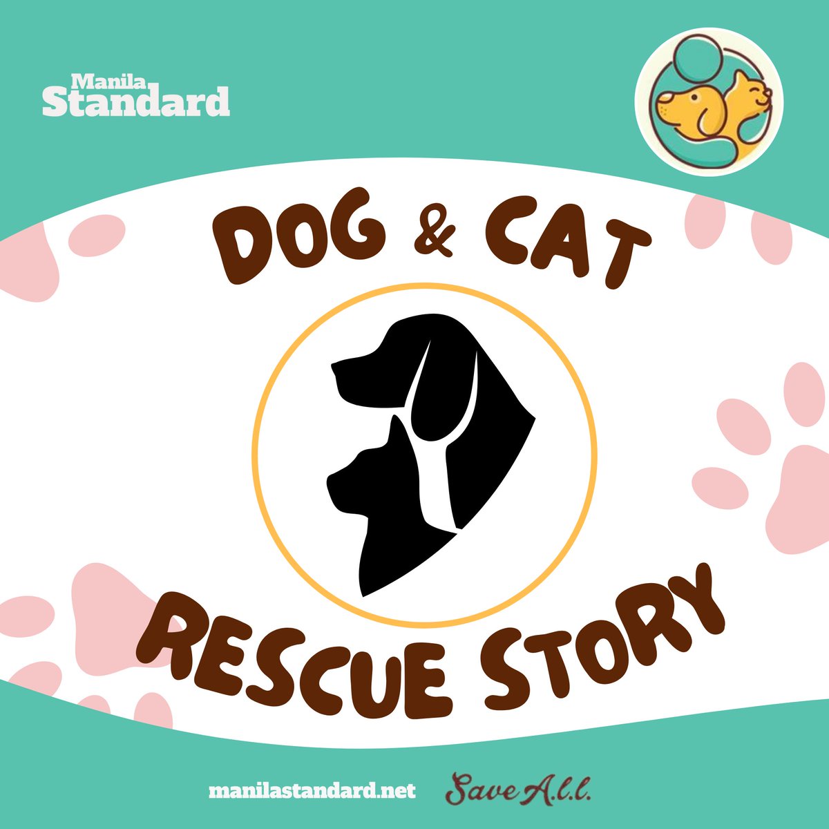 mnlstandardph's tweet image. SHARE YOUR STORY! 
In collaboration with Save ALL, we will hold a contest where you can share your story on how you rescued your furbaby! 

How to join? Just read the instructions and you are good to go Hurry and win all the prizes!

#ManilaStandard #SaveALL #ShareYourRescueStory