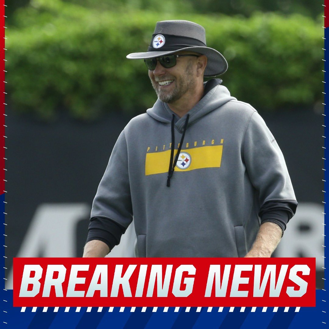 BREAKING: #Steelers have fired OC Matt Canada.